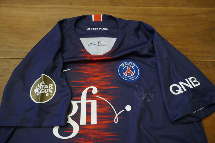 Paris Saint Germain 2018/19 - Luc Abalo - Maillot Signé _ (L) #03458