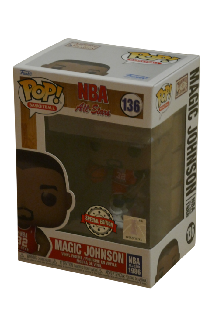 NBA All Star - Magic Johnson - Figurine NBA Funko Pop ! 134 _ #03430