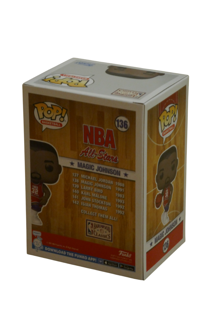 NBA All Star - Magic Johnson - Figurine NBA Funko Pop ! 134 _ #03430