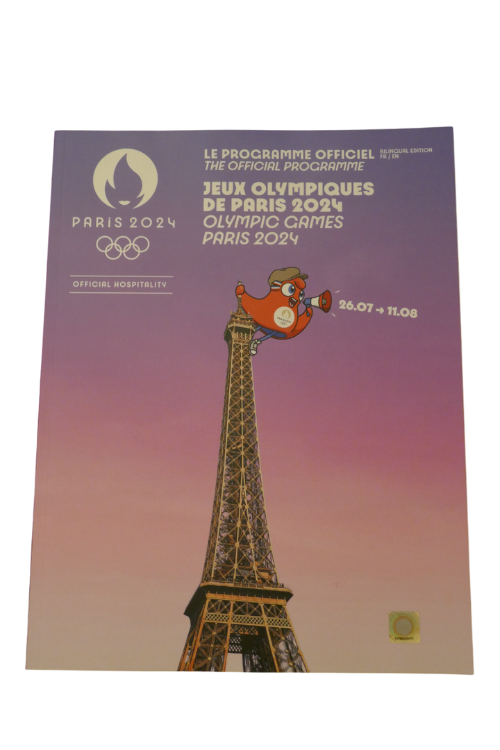 Jeux Olympiques Paris 2024- Programme Officiel _ #03415