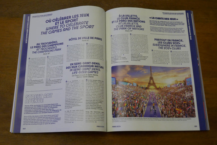 Jeux Olympiques Paris 2024- Programme Officiel _ #03415
