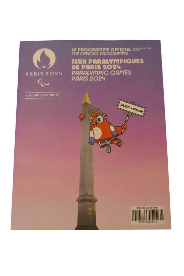 Jeux Olympiques Paris 2024- Programme Officiel _ #03415