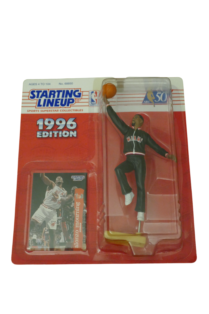 Miami Heat - Alonzo Mourning - Figurine NBA Starting Lineup 1996 _ #03454
