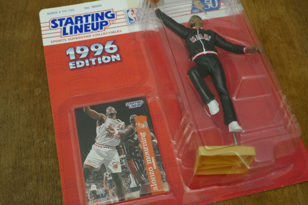 Miami Heat - Alonzo Mourning - Figurine NBA Starting Lineup 1996 _ #03454
