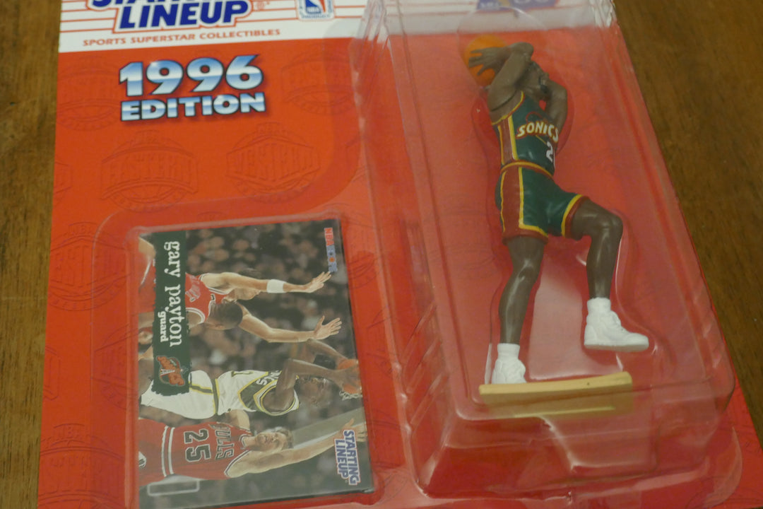 Seattle Sonics - Gary Payton - Figurine NBA Starting Lineup 1996 _ #03452