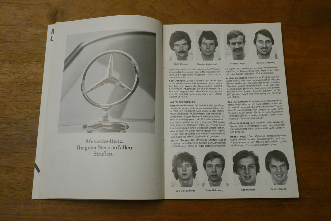 Programme Champions League Finale 1978/79 - Malmö FF / Nottingham Forest _ #03381