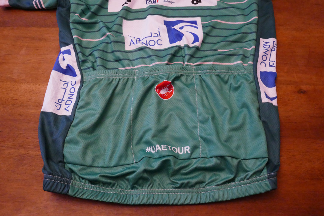 UAE Tour 2019 - UAE Team Emirates - Fernando Gaviria - Maillot Vert Signé _ (XL) #03476