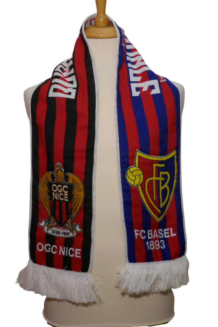 OGC Nice - FC Bâle - Echarpe 1/4 Europa League 2022/23 _ #03460