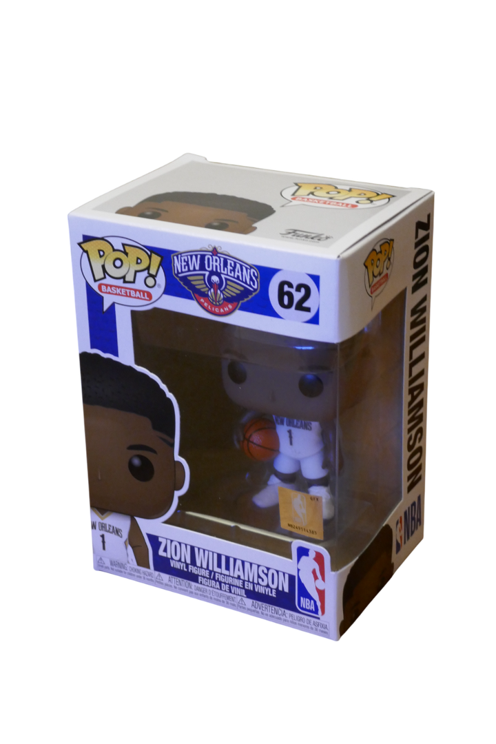 New Orleans Pelicans - Zion Williamson - Figurine NBA Funko Pop ! 62 _ #03461