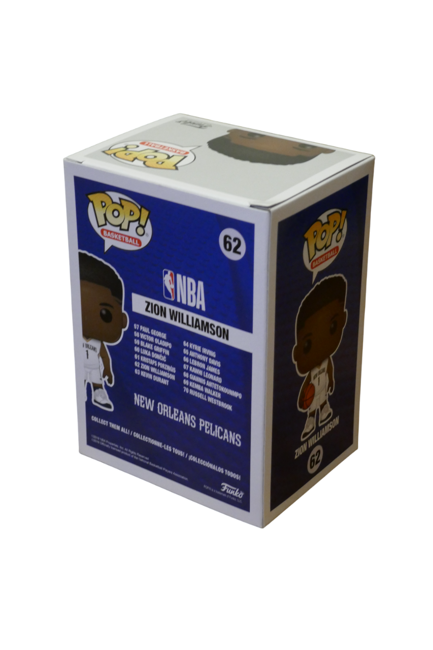 New Orleans Pelicans - Zion Williamson - Figurine NBA Funko Pop ! 62 _ #03461