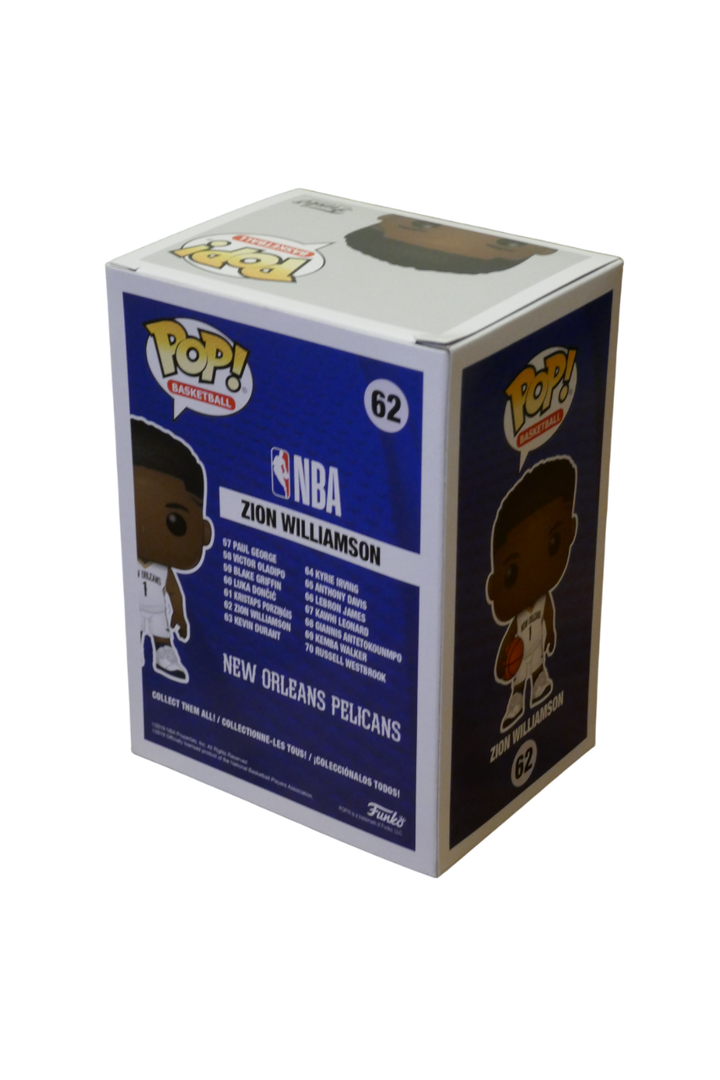 New Orleans Pelicans - Zion Williamson - Figurine NBA Funko Pop ! 62 _ #03461