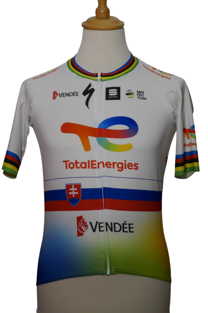 Total Energie 2022 - Peter Sagan - Maillot Champion de Slovaquie _ (XXL) #03485