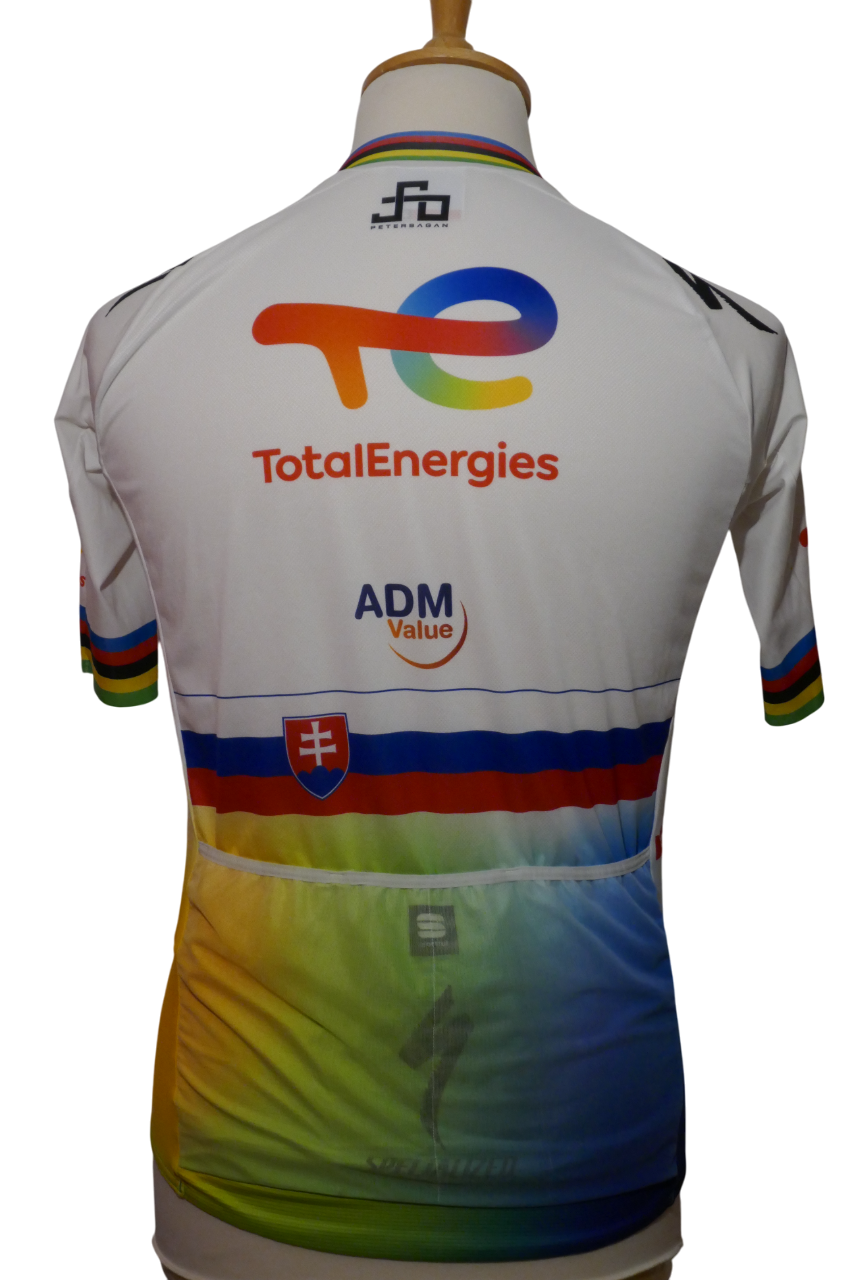 Total Energie 2022 - Peter Sagan - Maillot Champion de Slovaquie _ (XXL) #03485