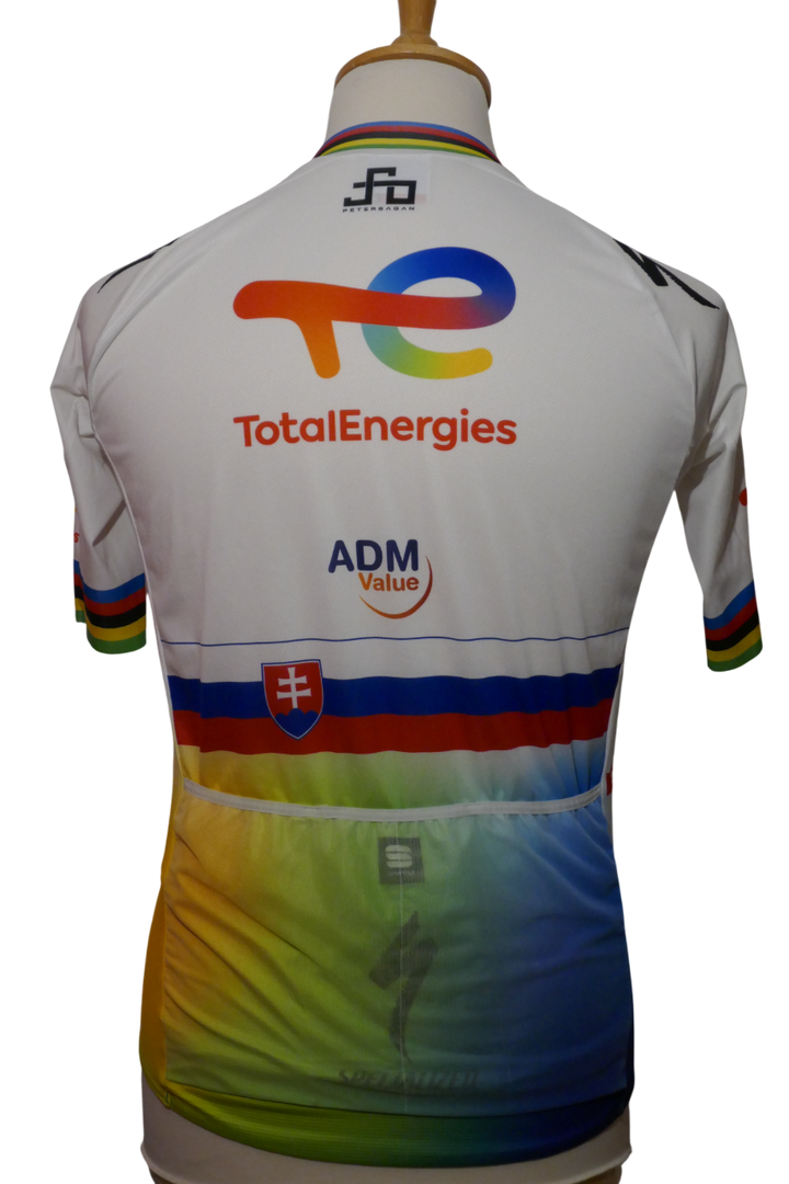 Total Energie 2022 - Peter Sagan - Maillot Champion de Slovaquie _ (XXL) #03485
