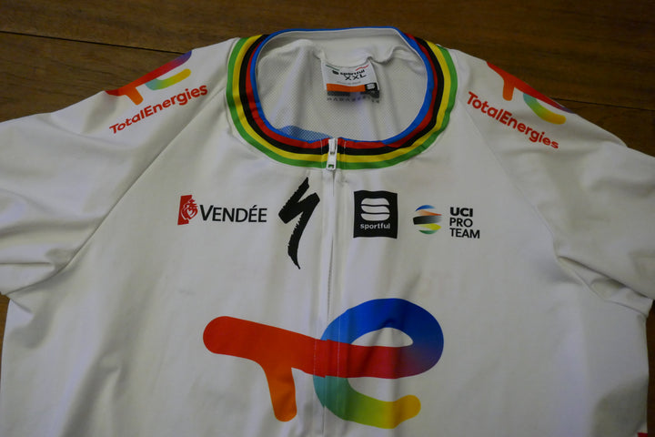 Total Energie 2022 - Peter Sagan - Maillot Champion de Slovaquie _ (XXL) #03485