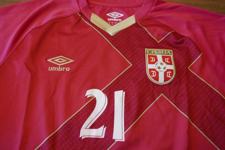 Serbie - Lazar Marković - Maillot 2014 _ (M) #03499