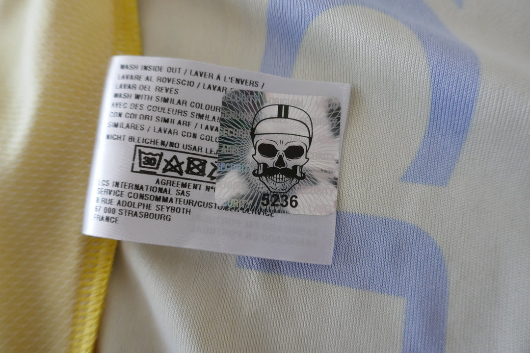 Tour de France 2019 - Mike Teunissen - Maillot jaune Arc de Triomphe signé _ (S) #02402