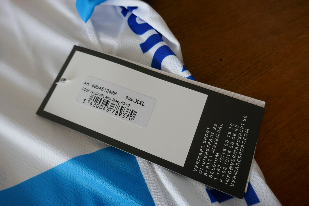Quick Step 2019 - Bob Jungels - Maillot Champion du Luxembourg _ (XXL) #03551