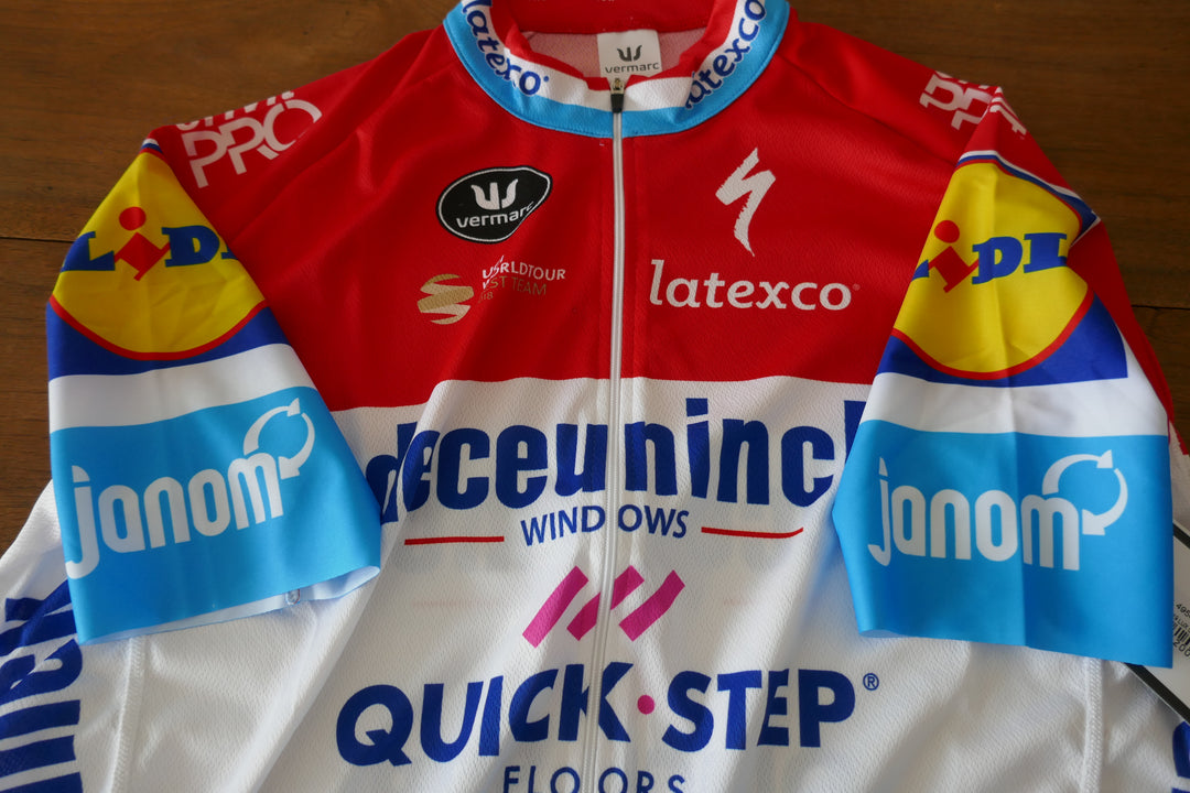 Quick Step 2019 - Bob Jungels - Maillot Champion du Luxembourg _ (XXL) #03551
