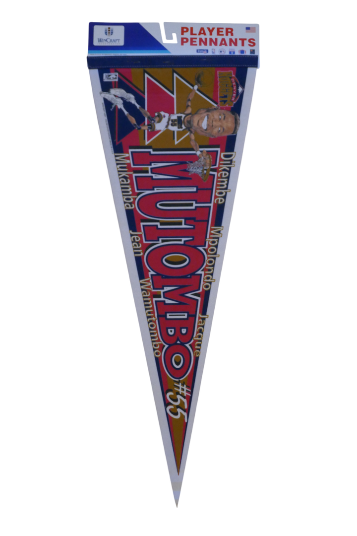 Denver Nuggets - Dikembe Mutombo - Fanion _ #3611-03615-3625