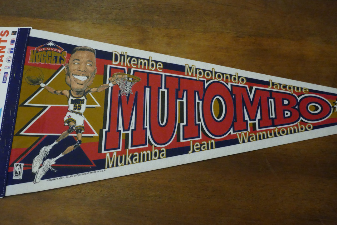 Denver Nuggets - Dikembe Mutombo - Fanion _ #3611-03615-3625