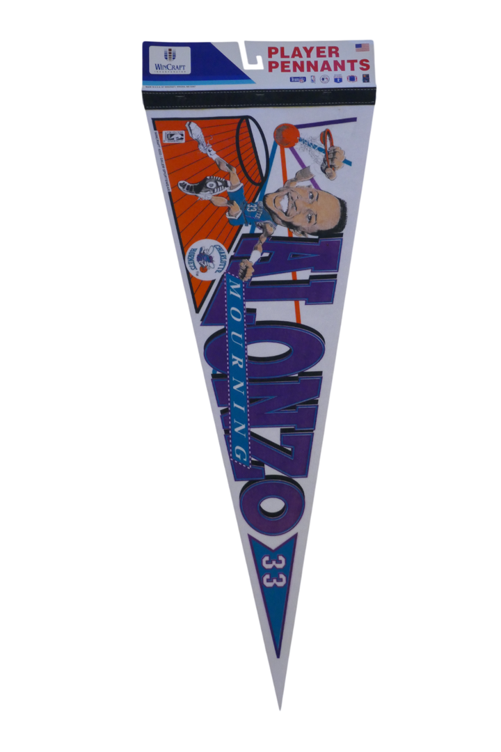 Charlotte Hornets - Alonzo Mourning - Fanion _ #3610-3614