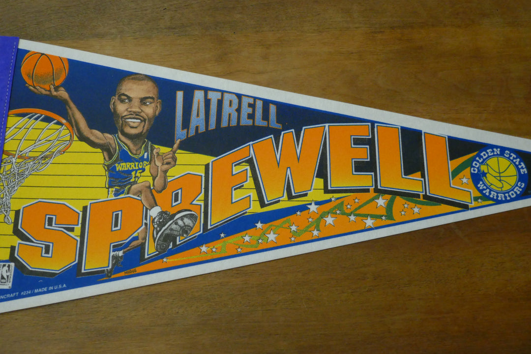 Golden State Warriors - Latrell Sprewell - Fanion _ #3612-2616