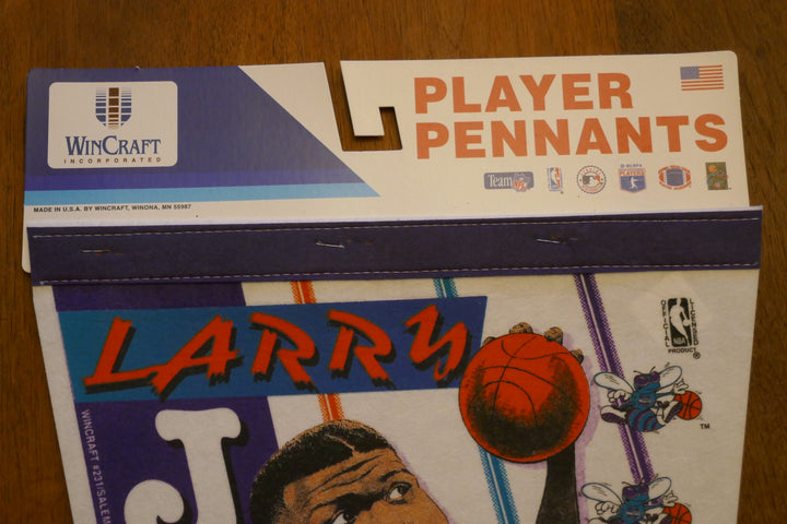 Charlotte Hornets - Larry Johnson - Fanion _ #3611