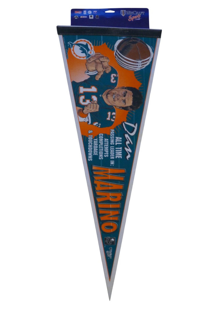 Foot US NFL - Miami Dolphins - Dan Marino - Fanion _ #03595
