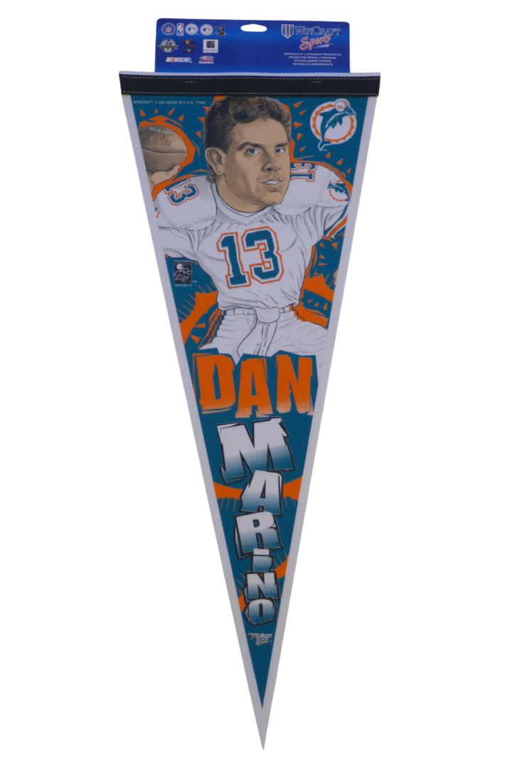 Foot US NFL - Miami Dolphins - Dan Marino - Fanion _ #03609