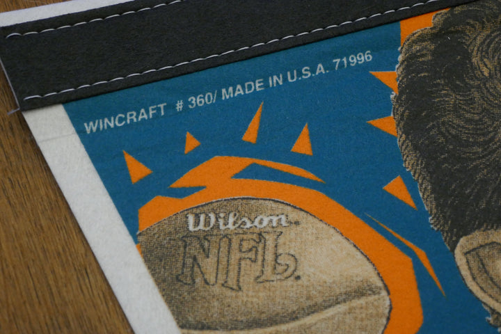 Foot US NFL - Miami Dolphins - Dan Marino - Fanion _ #03609