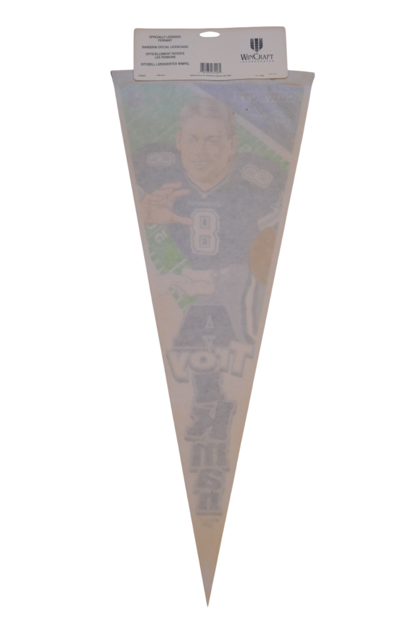 Foot US NFL - Dallas Cowboys - Troy Aikman - Fanion _ #03608