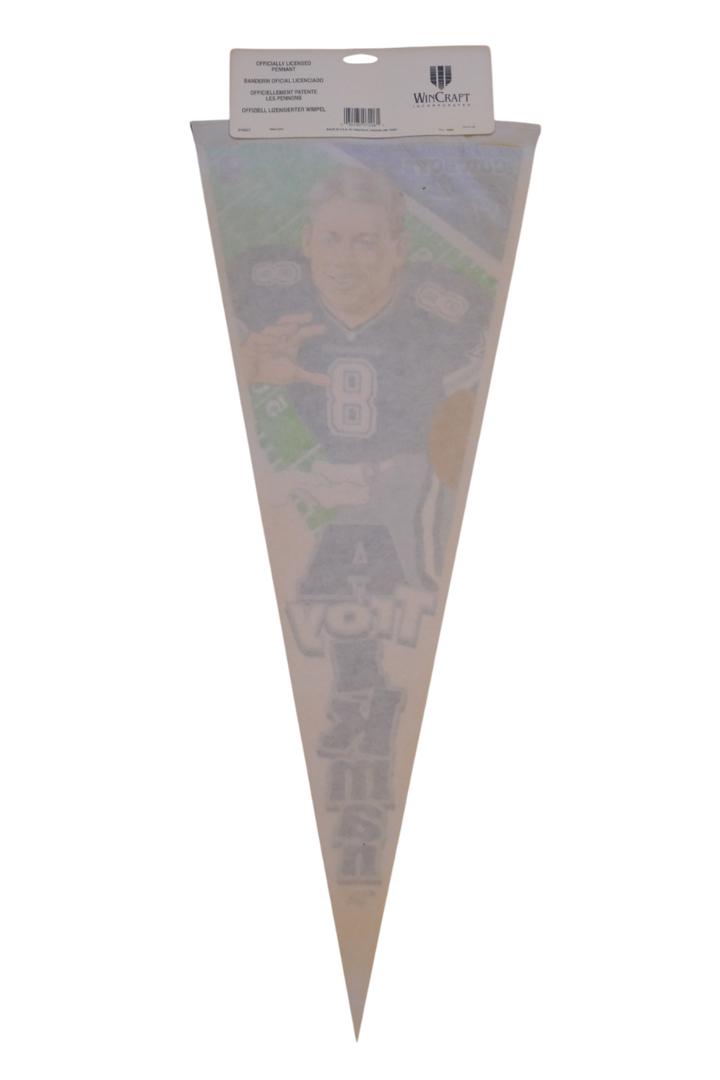 Foot US NFL - Dallas Cowboys - Troy Aikman - Fanion _ #03608