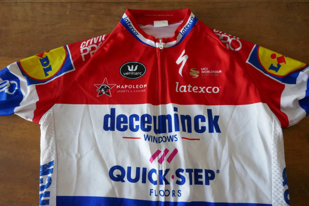 Quick Step 2019 - Fabio Jakobsen - Maillot Champion des Pays-Bas _ (XL) #03647