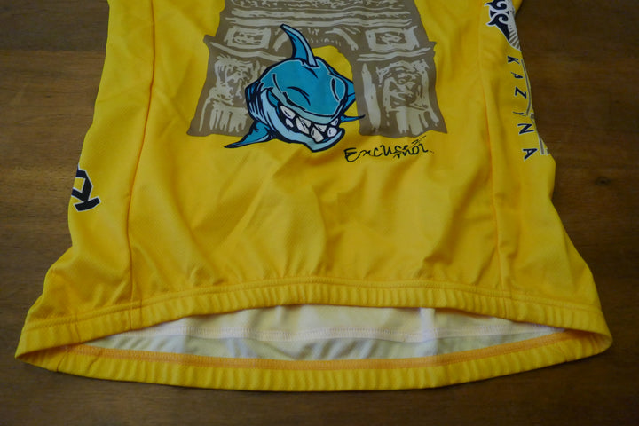 Tour de france 2014 - Astana - Vincenzo Nibali - Maillot et cuissard commémoratif _ (XL) #03667