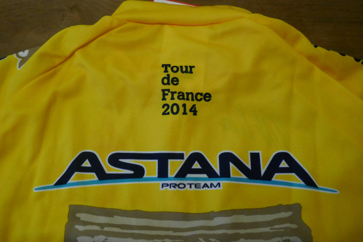 Tour de france 2014 - Astana - Vincenzo Nibali - Maillot et cuissard commémoratif _ (XL) #03667