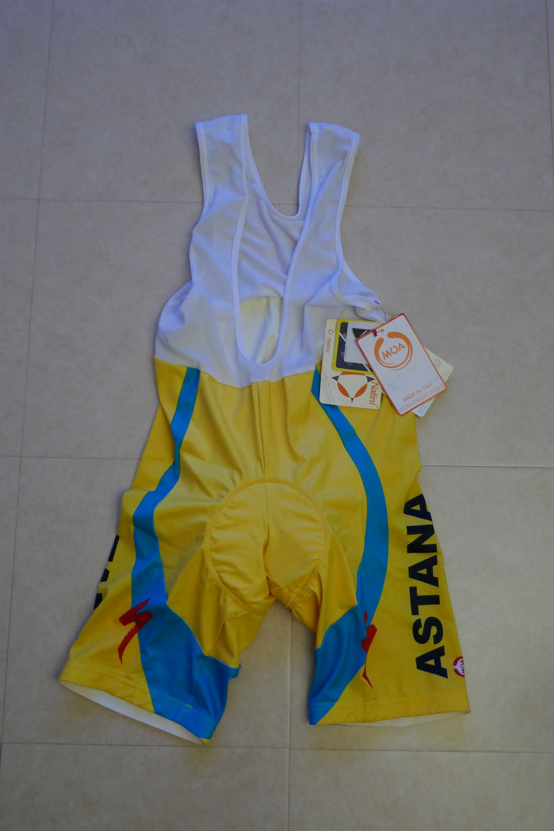 Tour de france 2014 - Astana - Vincenzo Nibali - Maillot et cuissard commémoratif _ (XL) #03667