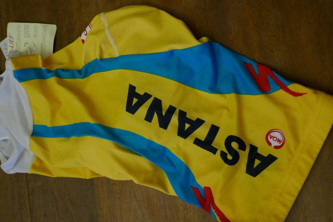 Tour de france 2014 - Astana - Vincenzo Nibali - Maillot et cuissard commémoratif _ (XL) #03667