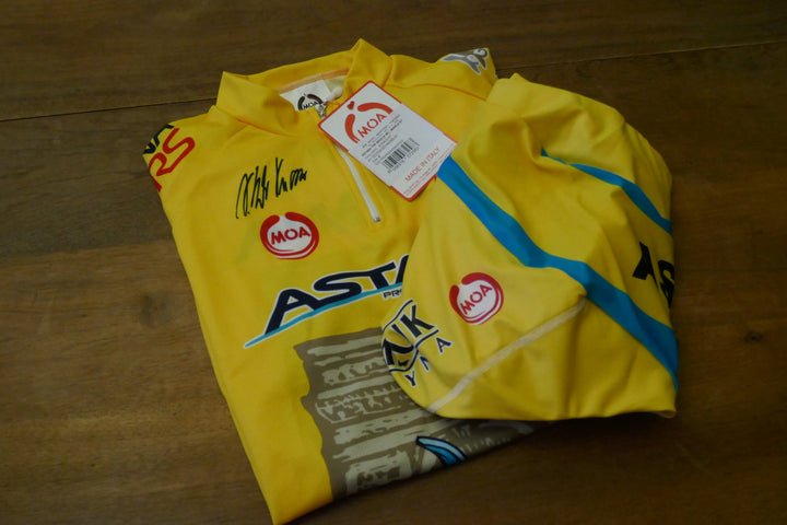 Tour de france 2014 - Astana - Vincenzo Nibali - Maillot et cuissard commémoratif _ (XL) #03667