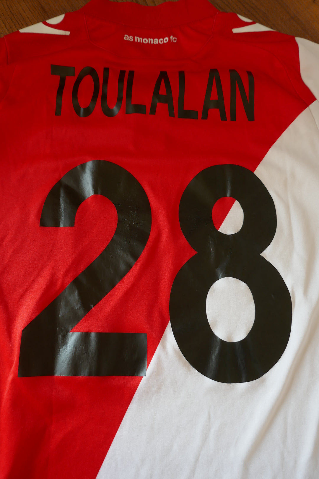 AS Monaco 2013/14 - Jeremy Toulalan - Maillot _ (L) #03784