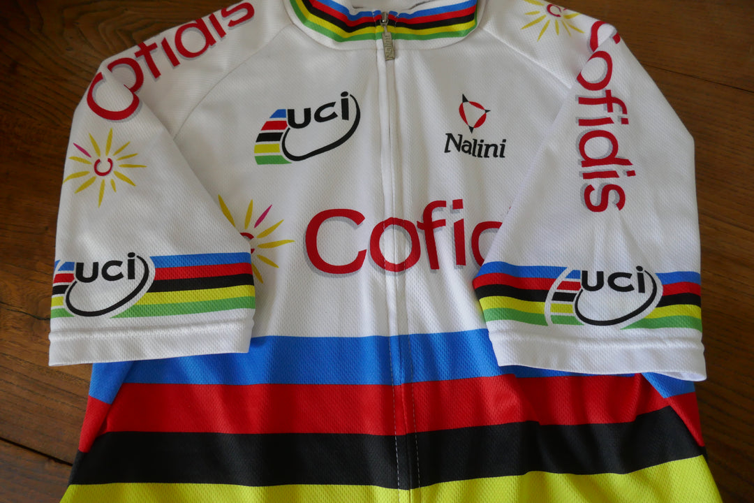 Cofidis 2013 - Kris Bosmans - Maillot Champion du monde _ (M) #03817