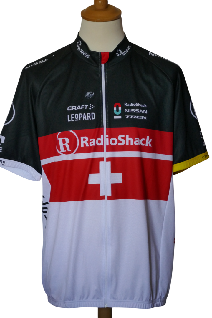 Radioshack Nissan 2012 - Fabian Cancellara - Maillot Champion de Suisse _ (XXL) #03822