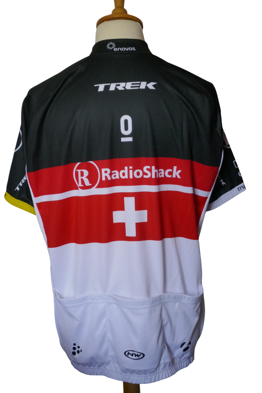 Radioshack Nissan 2012 - Fabian Cancellara - Maillot Champion de Suisse _ (XXL) #03822