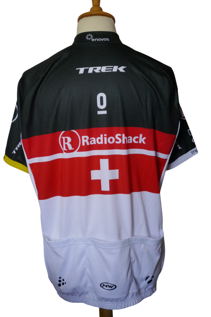 Radioshack Nissan 2012 - Fabian Cancellara - Maillot Champion de Suisse _ (XXL) #03822