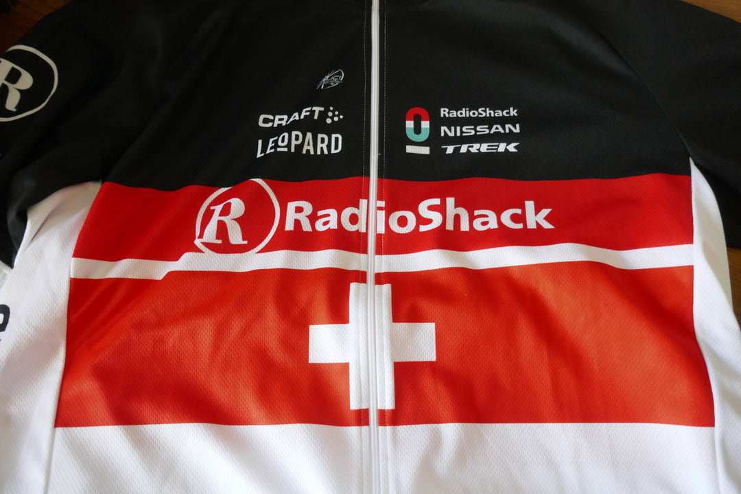 Radioshack Nissan 2012 - Fabian Cancellara - Maillot Champion de Suisse _ (XXL) #03822