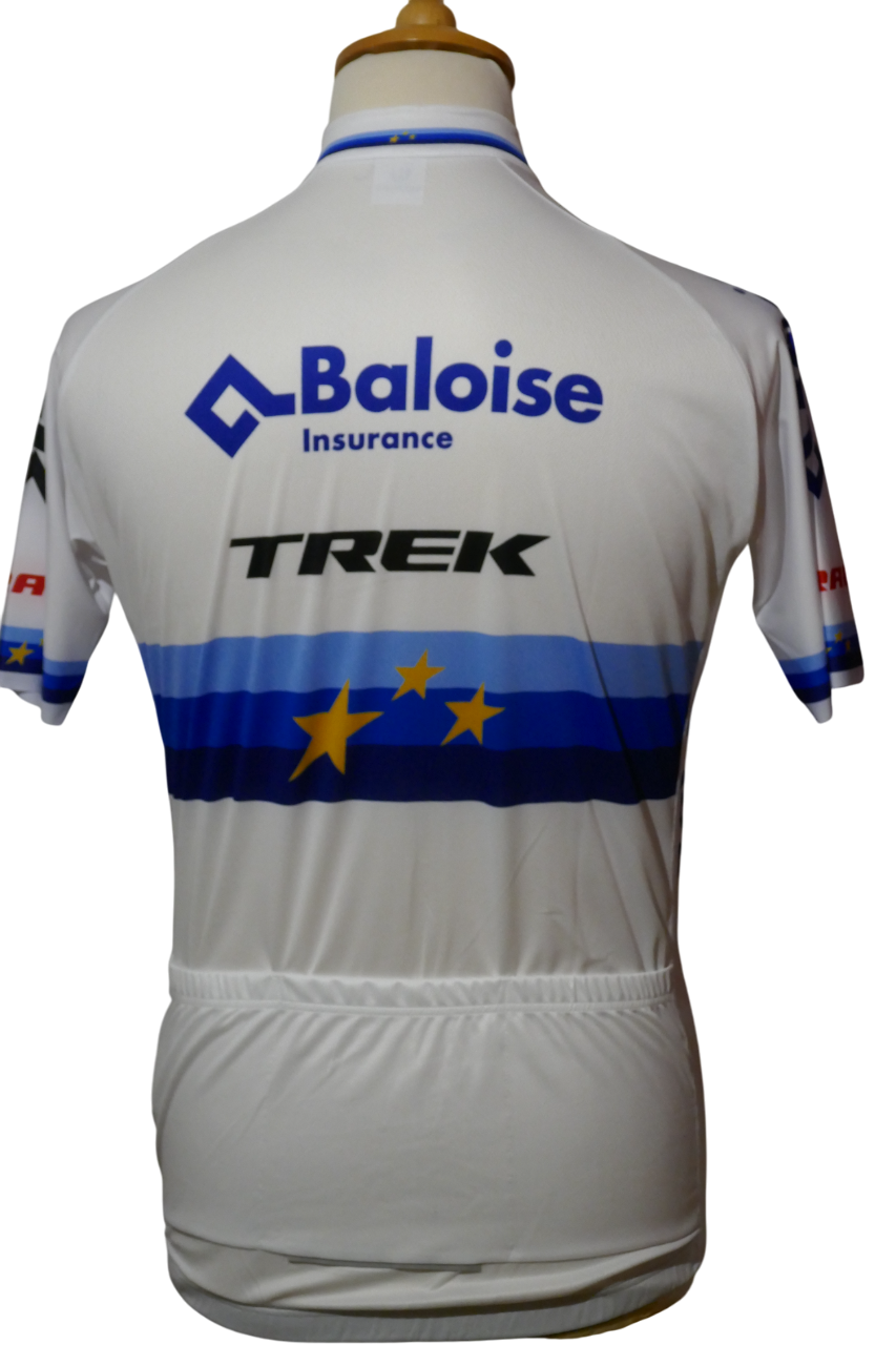 Trek La Baloise 2021 - Lars Van Der Haar - Maillot Champion d'Europe cyclo-cross _ (XXL) #02838