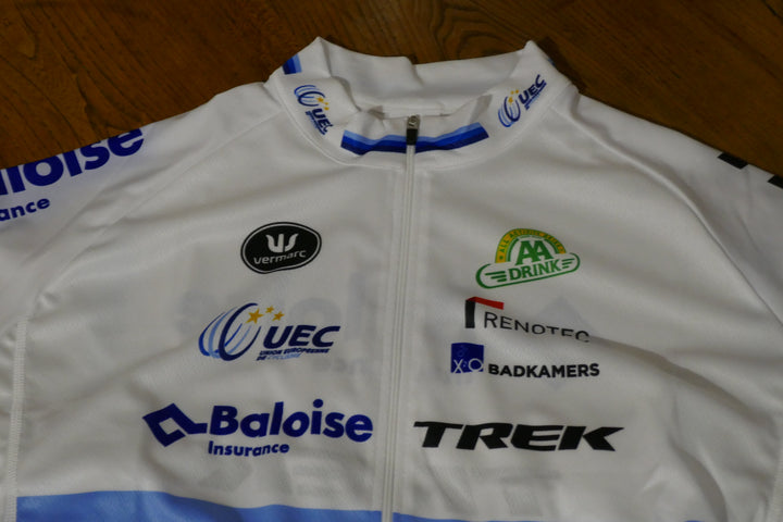 Trek La Baloise 2021 - Lars Van Der Haar - Maillot Champion d'Europe cyclo-cross _ (XXL) #02838
