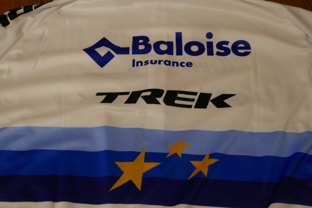 Trek La Baloise 2021 - Lars Van Der Haar - Maillot Champion d'Europe cyclo-cross _ (XXL) #02838
