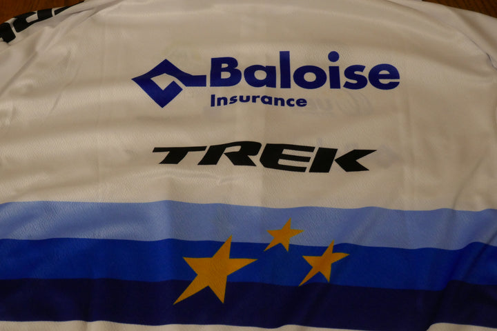 Trek La Baloise 2021 - Lars Van Der Haar - Maillot Champion d'Europe cyclo-cross _ (XXL) #02838