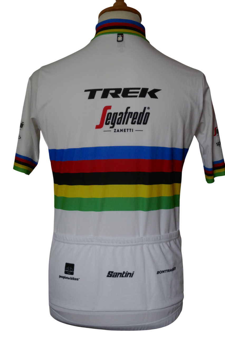 Trek Segafredo 2019 - Mads Pedersen - Maillot Champion du monde _ (XL) #03897